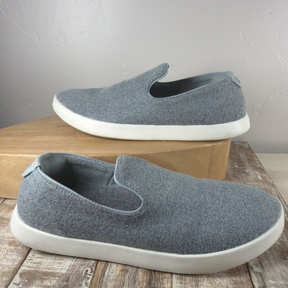 Allbirds Wool Lounger Slip On Shoes Grey Women’s Sz 11 NWOT